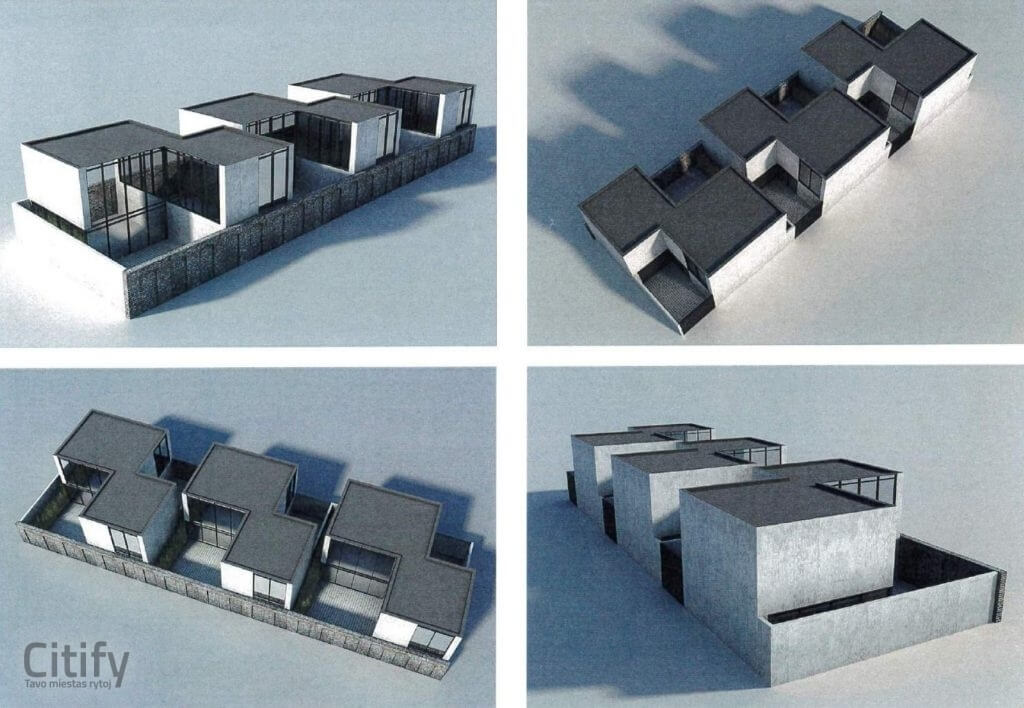 L. Sapiegos g. 8 (L. Sapiegos g. 8) - Row housing - visualization
