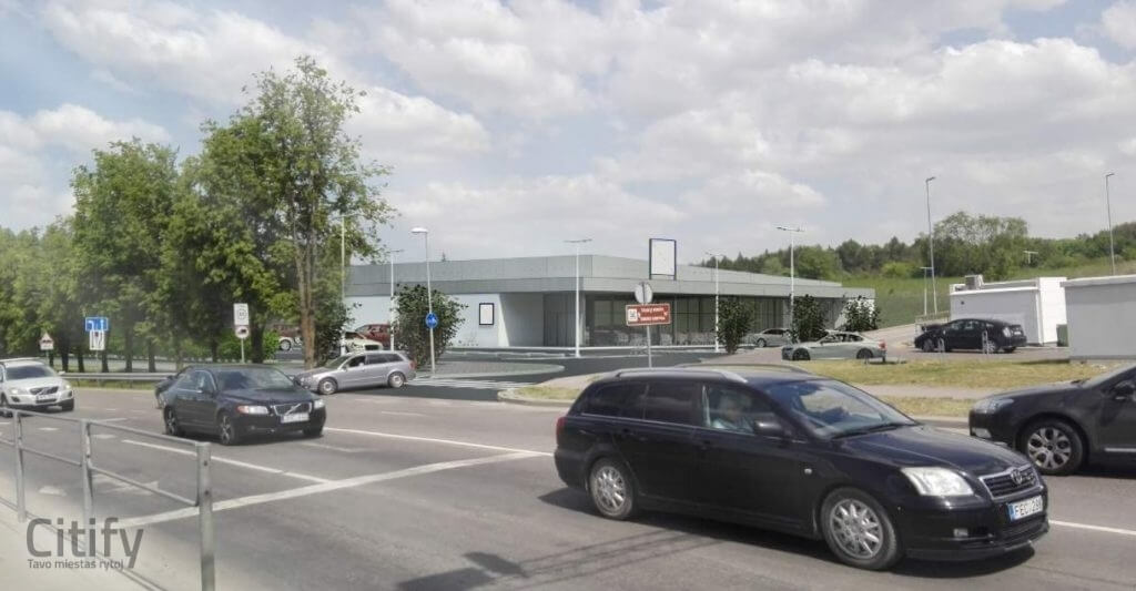LIDL Trakų Vokė (J. Tiškevičiaus g. 17) - Maisto parduotuvė - vizualizacija