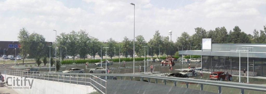 LIDL Trakų Vokė (J. Tiškevičiaus g. 17) - Maisto parduotuvė - vizualizacija