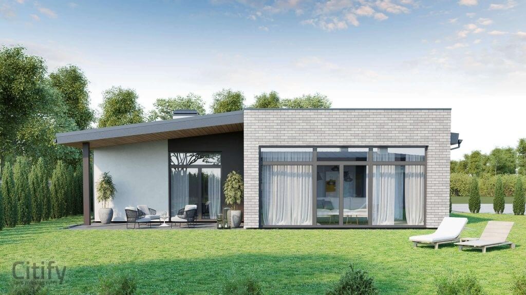 Namai vakaruose (Katniavos g.) - Private house community - visualization