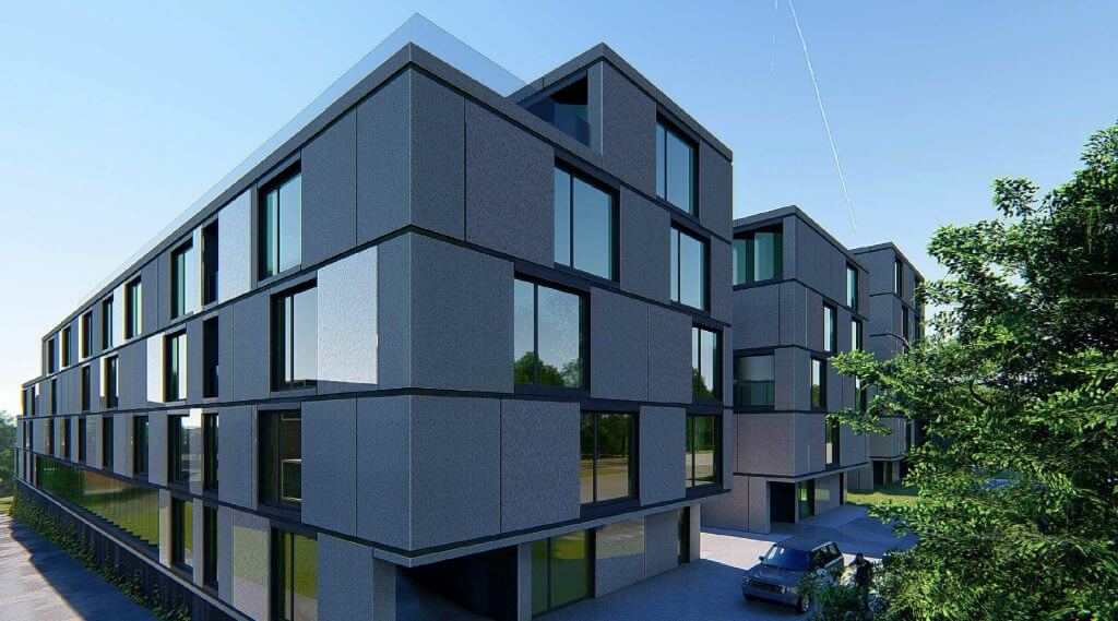 Olimpiečių g. 3A (Olimpiečių g. 3A) - Multi apartment - visualization