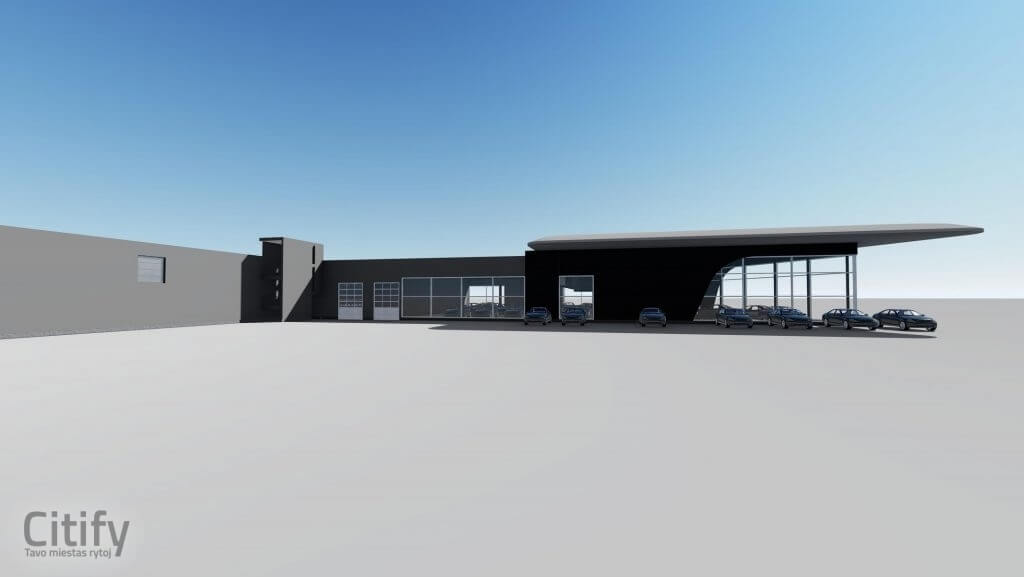 Silberauto Savanorių pr. (Savanorių pr. 247) - Showroom / Service center - visualization