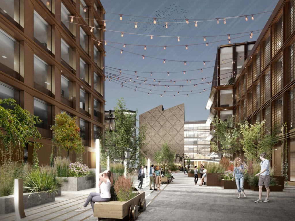 Cyber City 1 etapas (Švitrigailos g. 32) - Office center - visualization