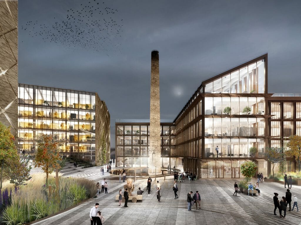 Cyber City 1 etapas (Švitrigailos g. 32) - Office center - visualization