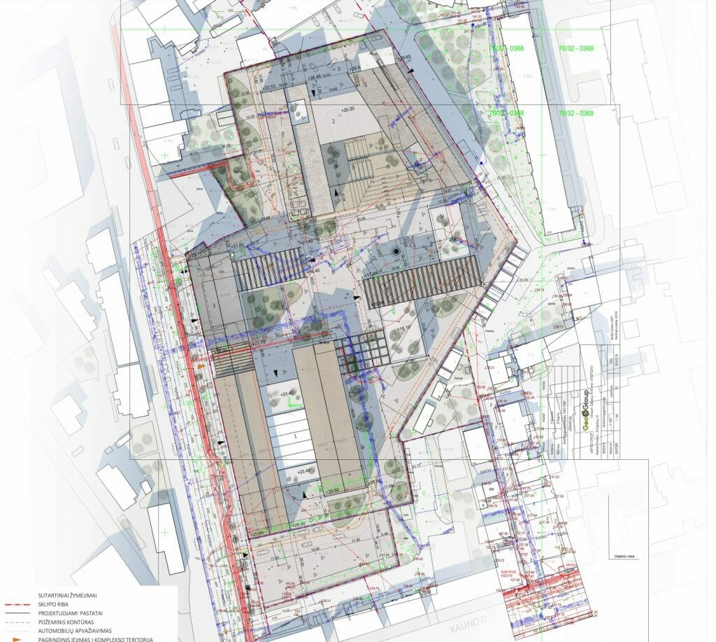 Cyber City 1 etapas (Švitrigailos g. 32) - Office center - visualization