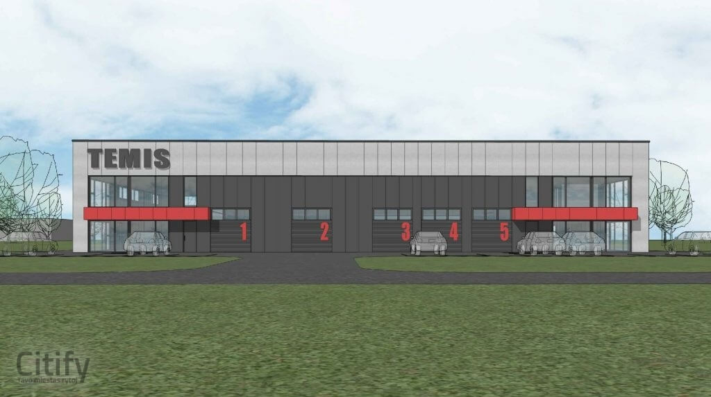 Temis autoservisas Gilužio g. (Gilužio g. 15, 15A) - Other commercial - visualization