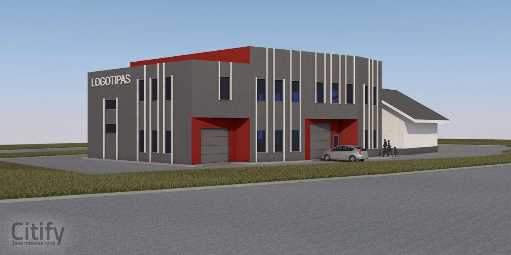 Melga Ukmergės g. 151 (Ukmergės g. 151) - Other commercial - visualization