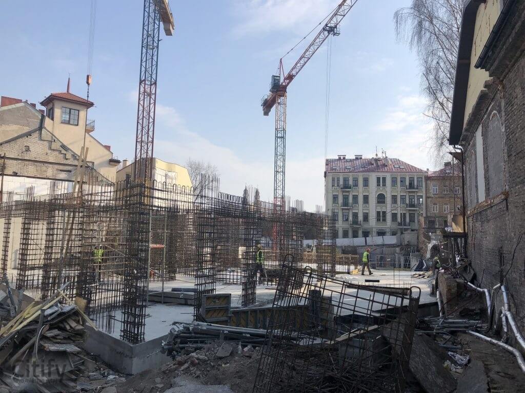 Bastėja Life (A. Strazdelio g. 5) - Multi apartment - construction photos