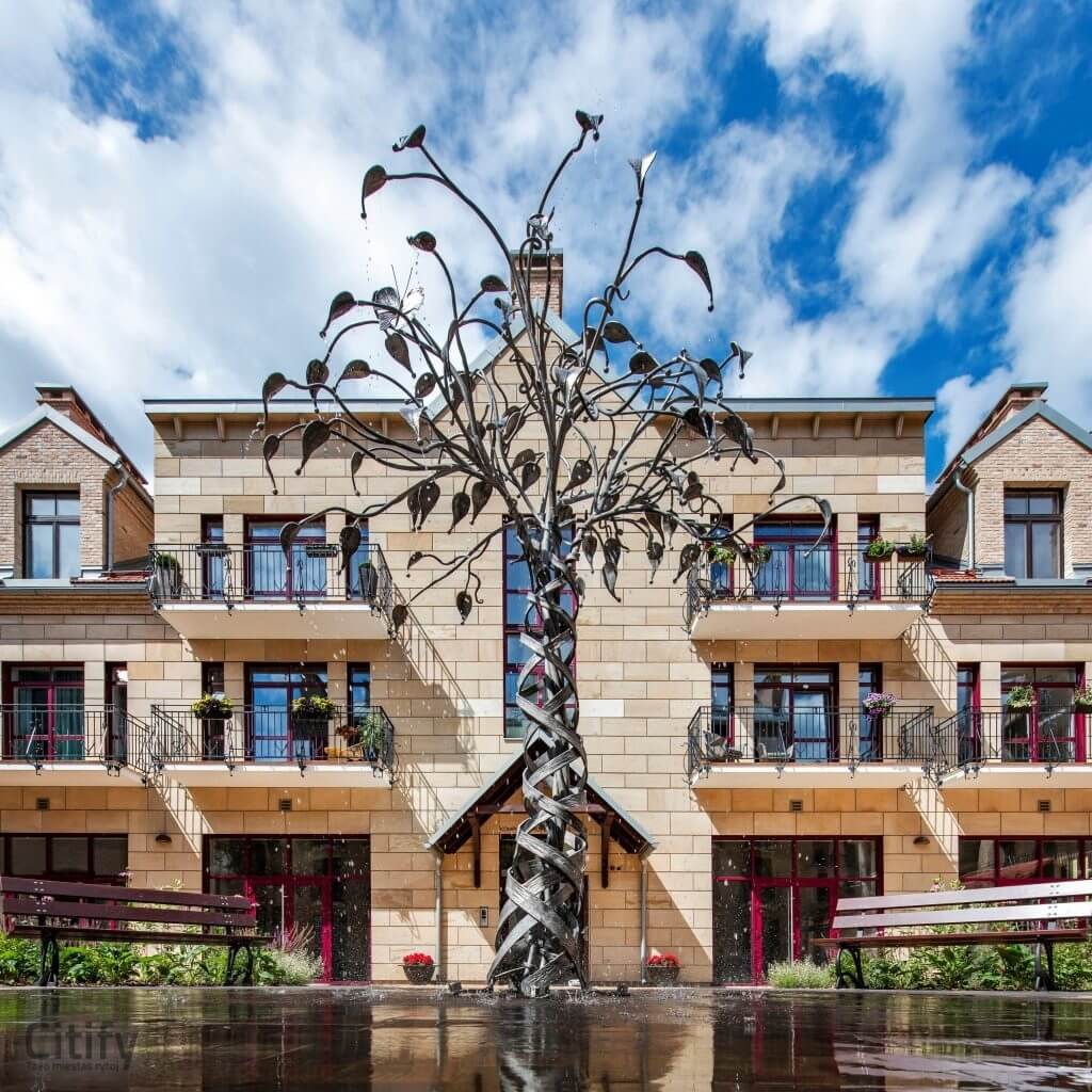 Užupio krantinės (Polocko g. 17) - Multi apartment - construction photos