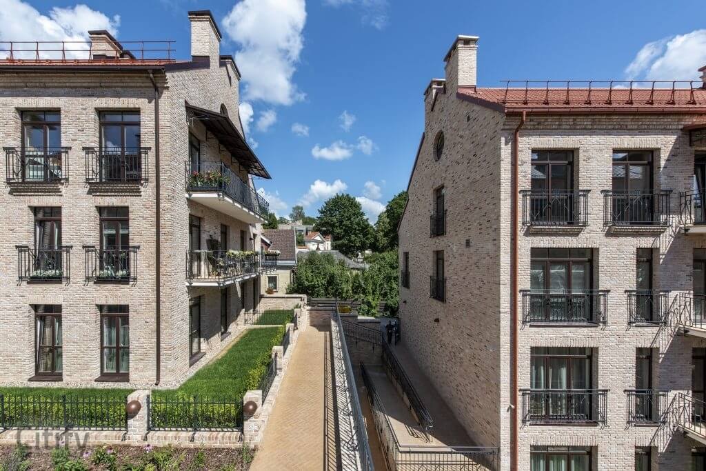 Užupio krantinės (Polocko g. 17) - Multi apartment - construction photos