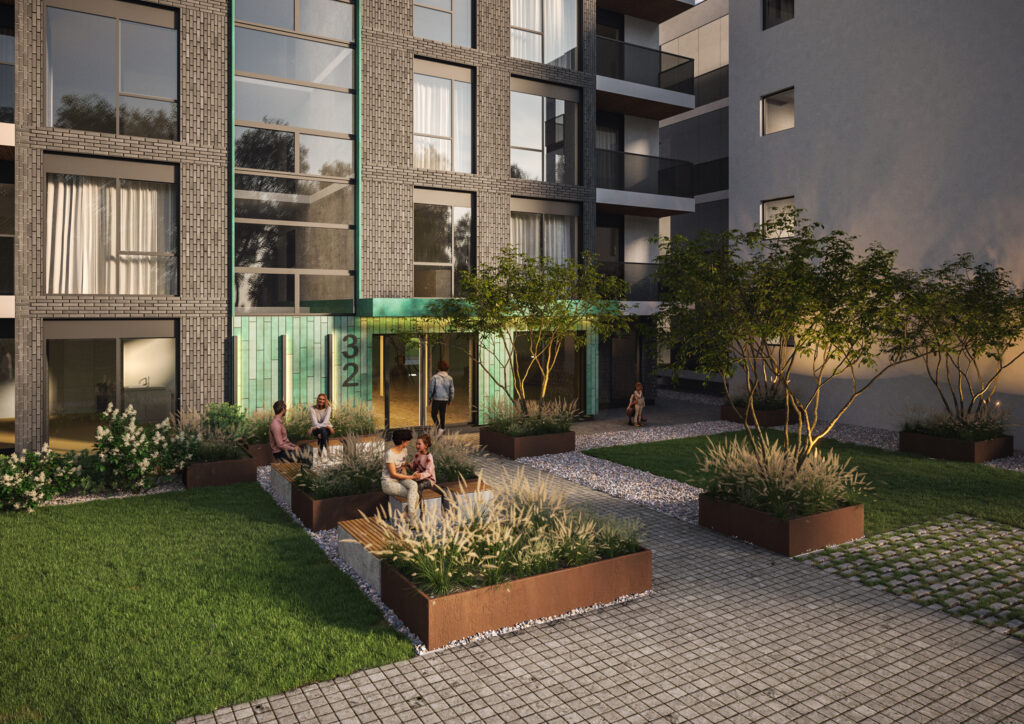 Laisvės 45A (Laisvės pr. 45A) - Multi apartment - visualization