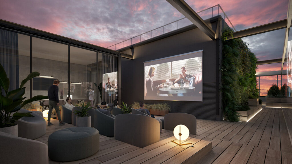 Sky Office (Spaudos g. 7) - Office center - visualization