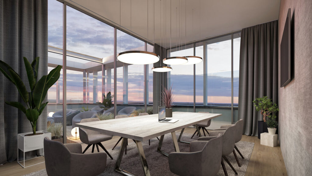 Sky Office (Spaudos g. 7) - Office center - visualization