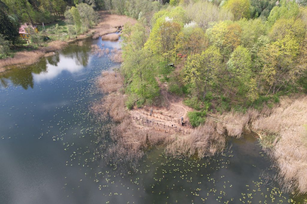 Jeruzalės tvenkinio parkas (Jeruzalės g.) - Park - construction photos