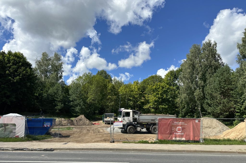 Jeruzalės tvenkinio parkas (Jeruzalės g.) - Park - construction photos