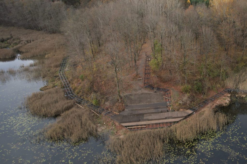 Jeruzalės tvenkinio parkas (Jeruzalės g.) - Park - construction photos