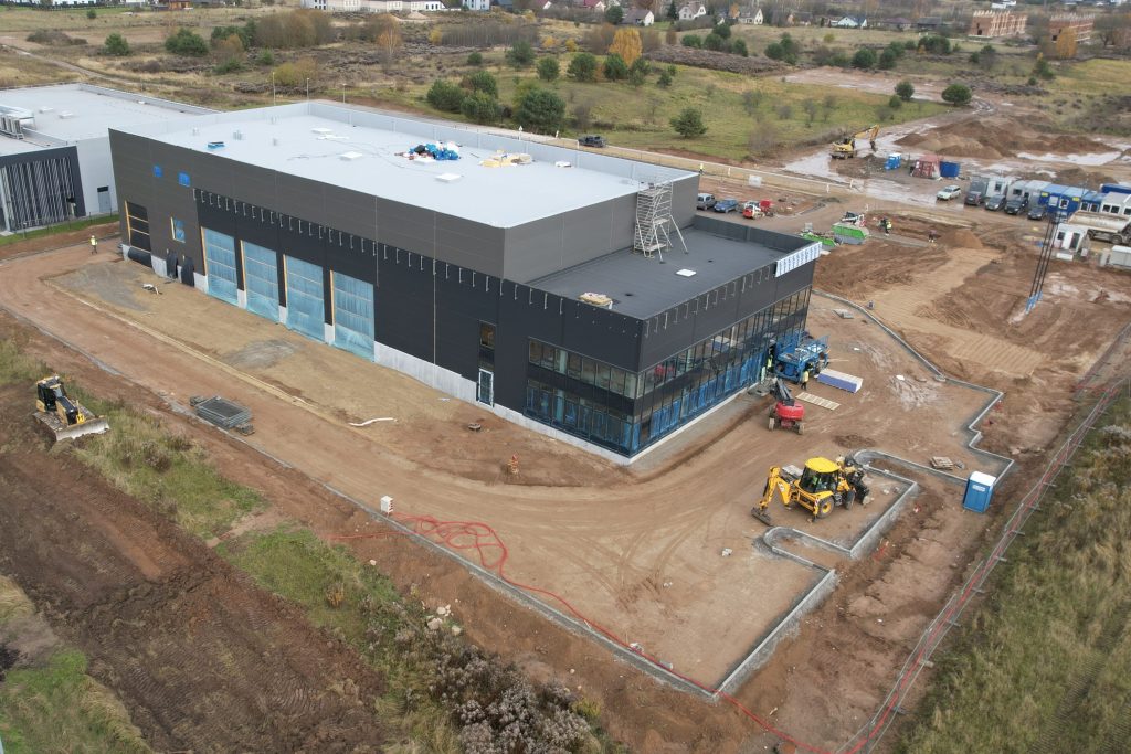 Molėtų pl. 79 (Molėtų pl. 79) - Showroom / Service center - construction photos