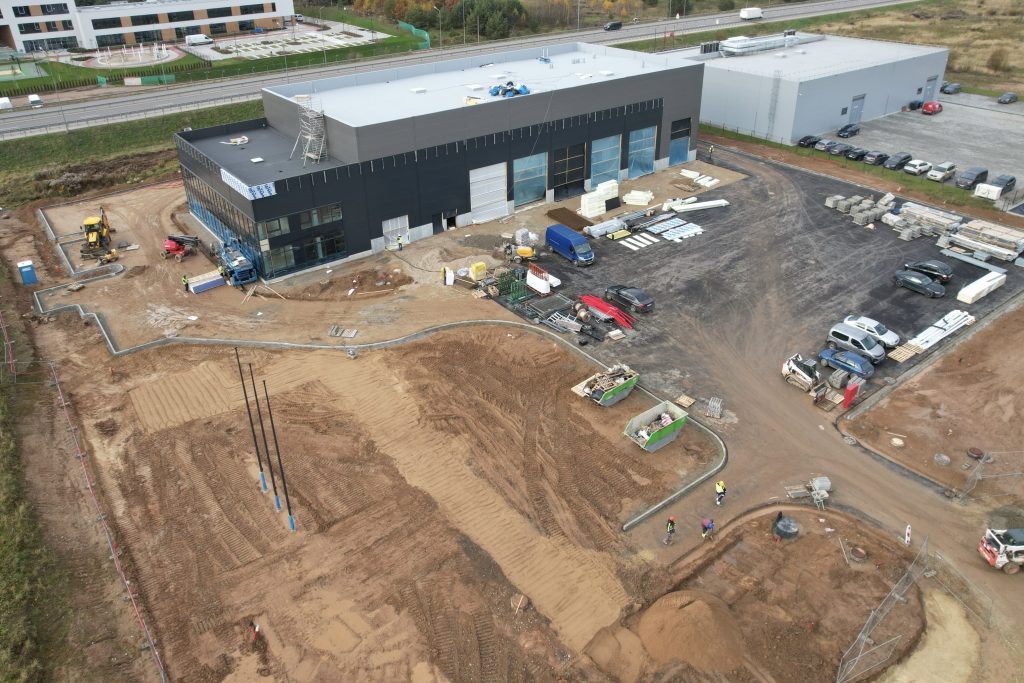 Molėtų pl. 79 (Molėtų pl. 79) - Showroom / Service center - construction photos