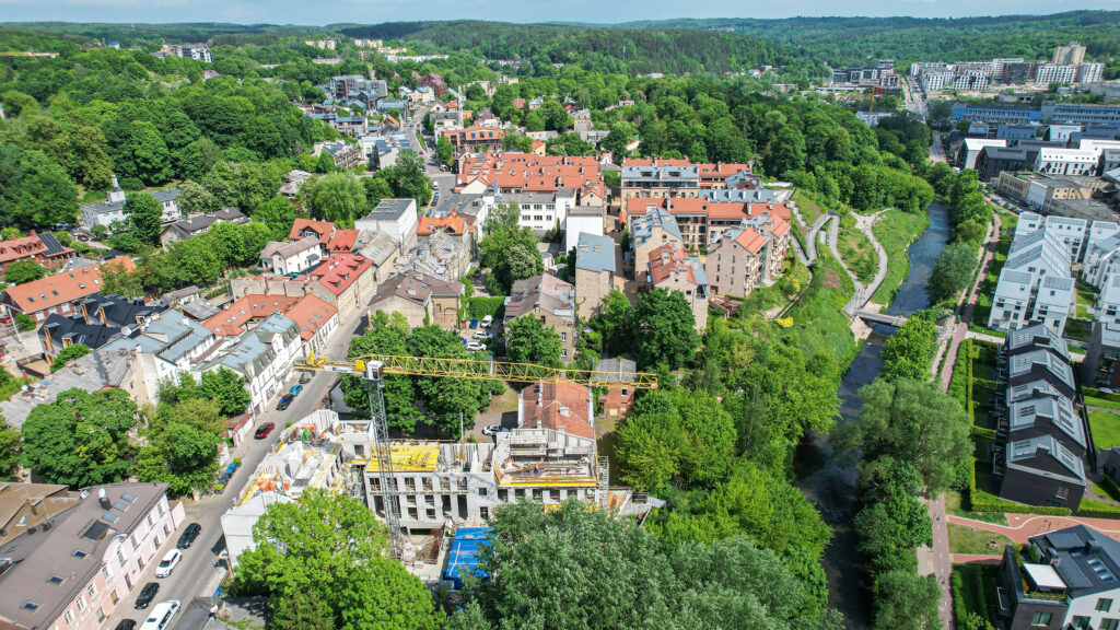 Užupio ložės (Polocko g. 7A) - Multi apartment - construction photos