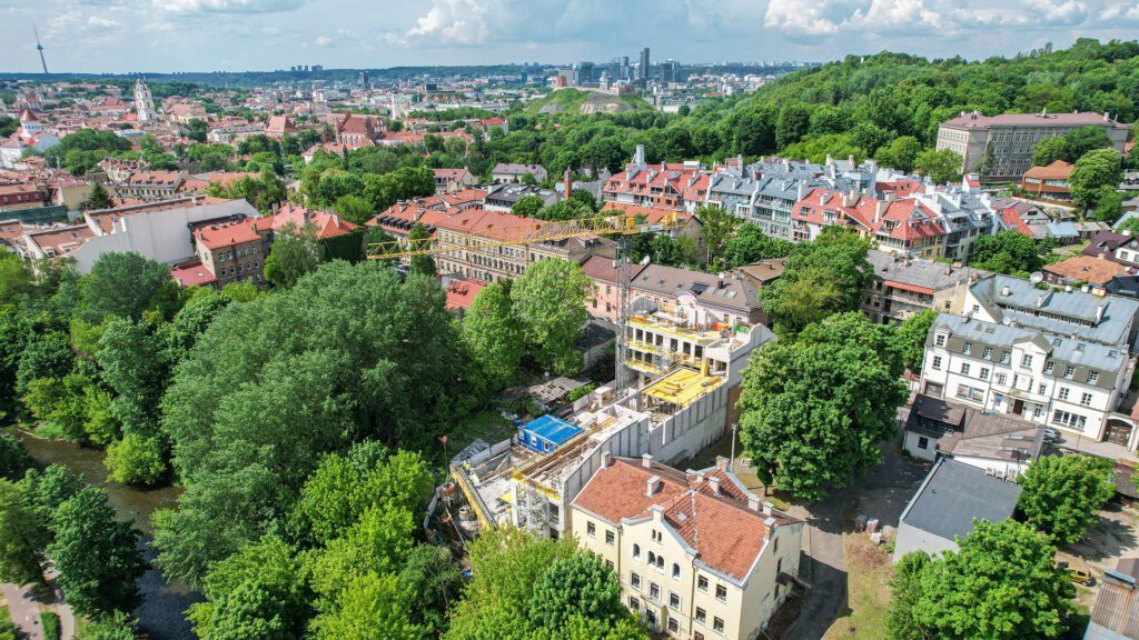 Užupio ložės (Polocko g. 7A) - Multi apartment - construction photos