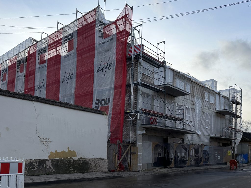 Užupio ložės (Polocko g. 7A) - Multi apartment - construction photos