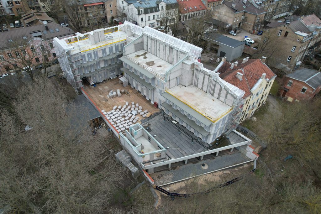 Užupio ložės (Polocko g. 7A) - Multi apartment - construction photos