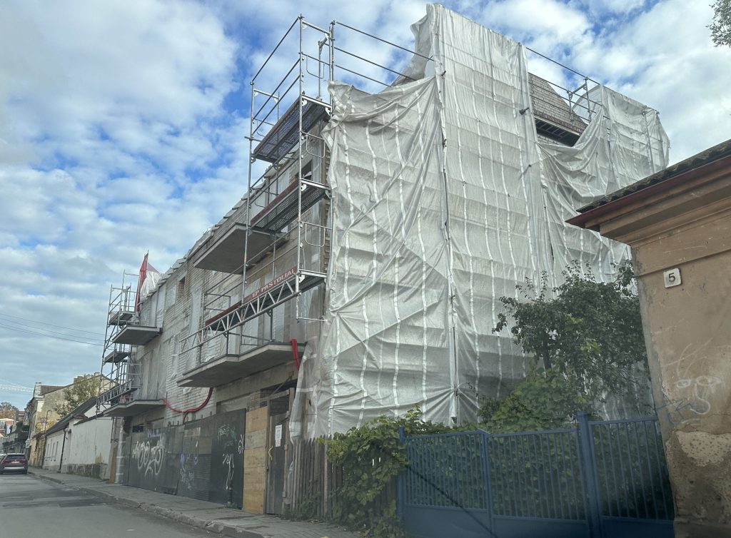 Užupio ložės (Polocko g. 7A) - Multi apartment - construction photos