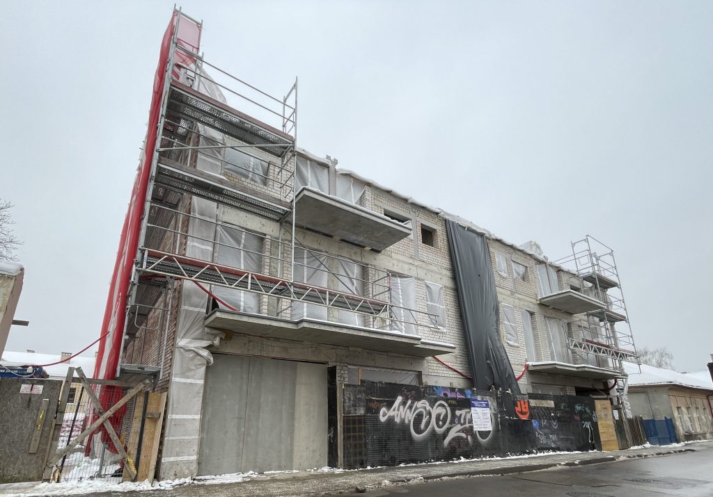 Užupio ložės (Polocko g. 7A) - Multi apartment - construction photos