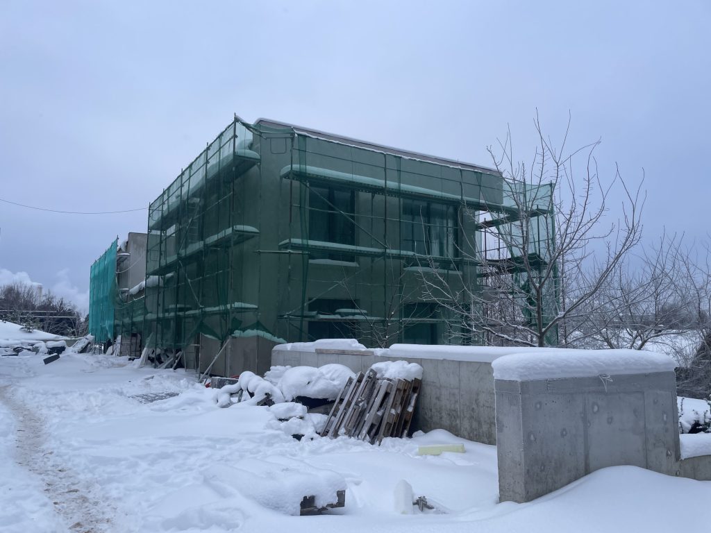 Terasų g. 15, 17 (Terasų g. 15, 17) - Sublokuoti namai - statybų nuotraukos