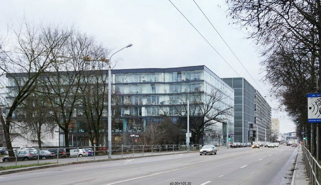 Business Stadium North East (Rinktinės g. 3) - Verslo centras - vizualizacija