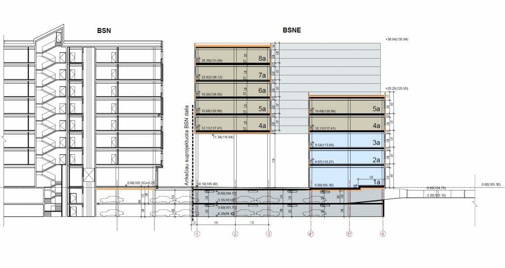 Business Stadium North East (Rinktinės g. 3) - Verslo centras - vizualizacija