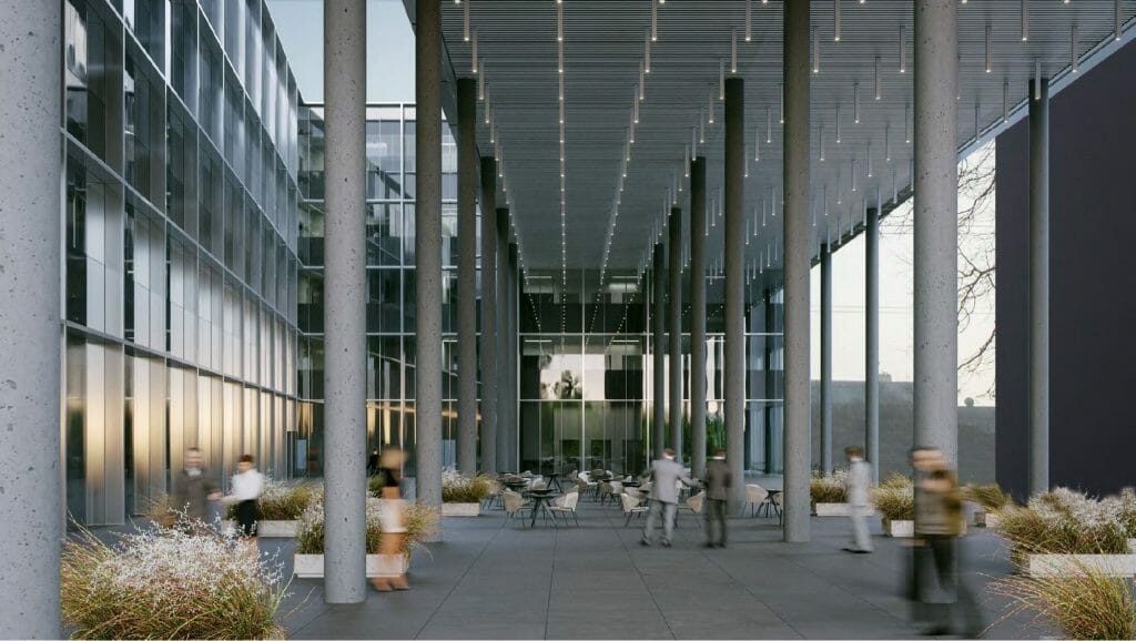 Business Stadium North East (Rinktinės g. 3) - Verslo centras - vizualizacija