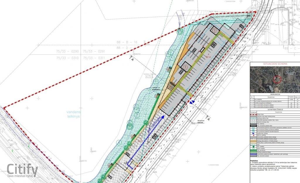 "Vestum" verslo parkas (Vakarinė g. 105) - Office center - visualization