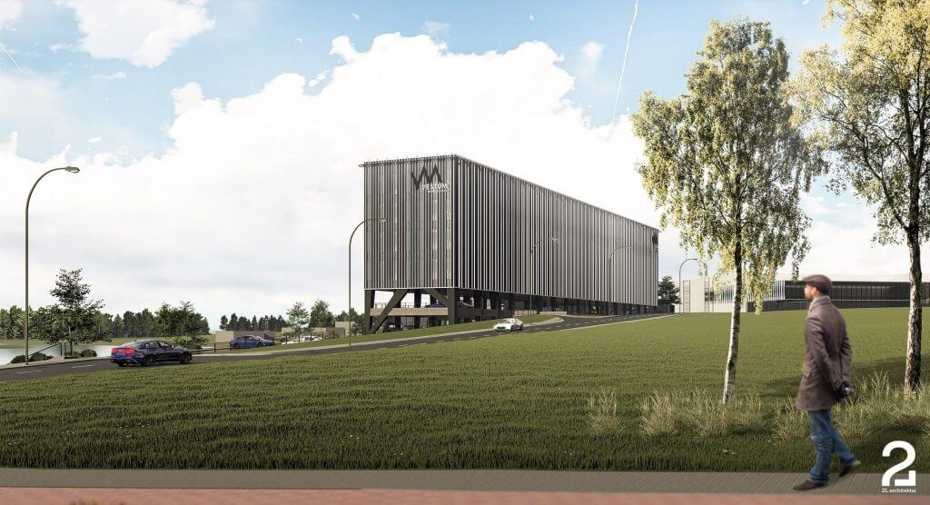 "Vestum" verslo parkas (Vakarinė g. 105) - Office center - visualization