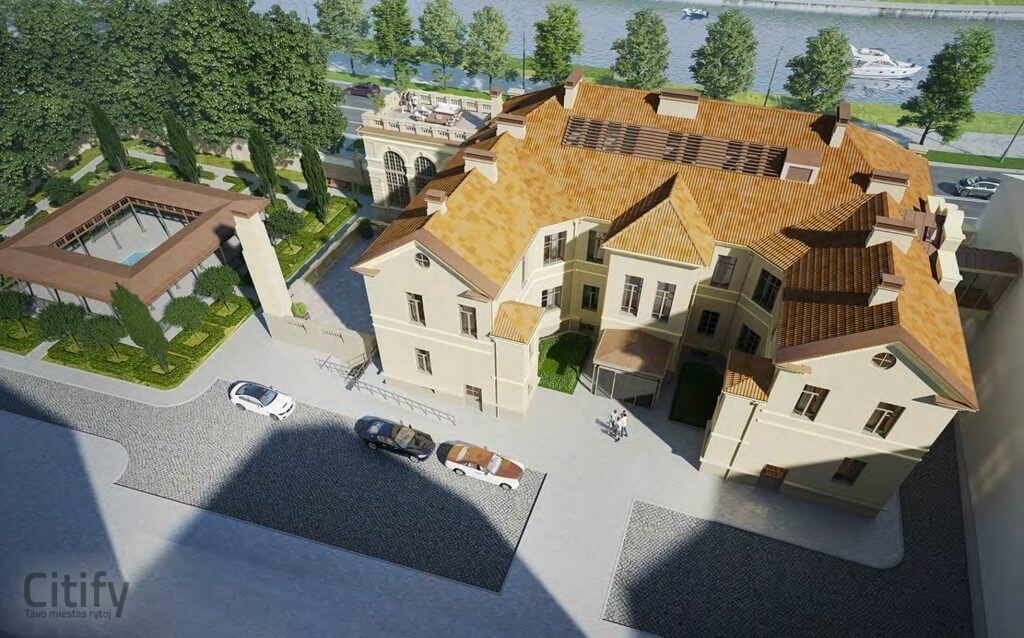 Radvilų valda Žygimantų g. 3 (Žygimantų g. 3) - Office center - visualization