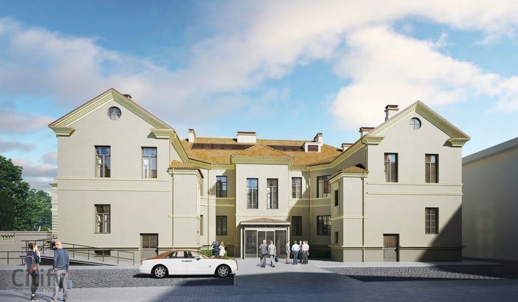 Radvilų valda Žygimantų g. 3 (Žygimantų g. 3) - Office center - visualization