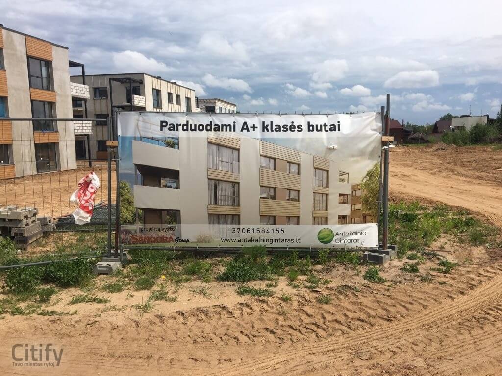 Antakalnio gintaras (Taurijos g.) - Multi apartment - construction photos