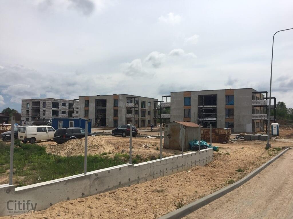 Antakalnio gintaras (Taurijos g.) - Multi apartment - construction photos