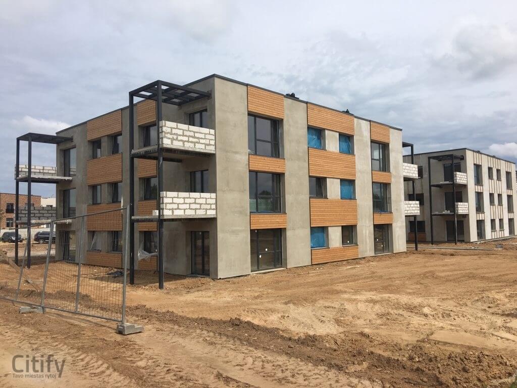 Antakalnio gintaras (Taurijos g.) - Multi apartment - construction photos