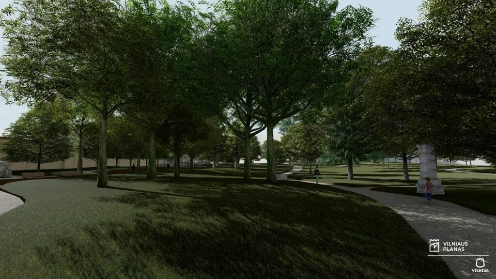 Liuteronų sodas (V. Mykolaičio - Putino g.) - Park - visuaalne