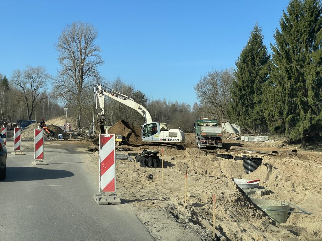 Džiaugsmo g. rekonstrukcija (Džiaugsmo g.) - Iela - būvdarbu attēli