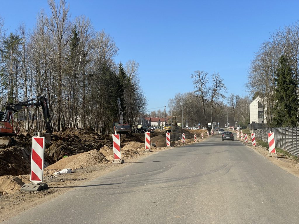 Džiaugsmo g. rekonstrukcija (Džiaugsmo g.) - Iela - būvdarbu attēli