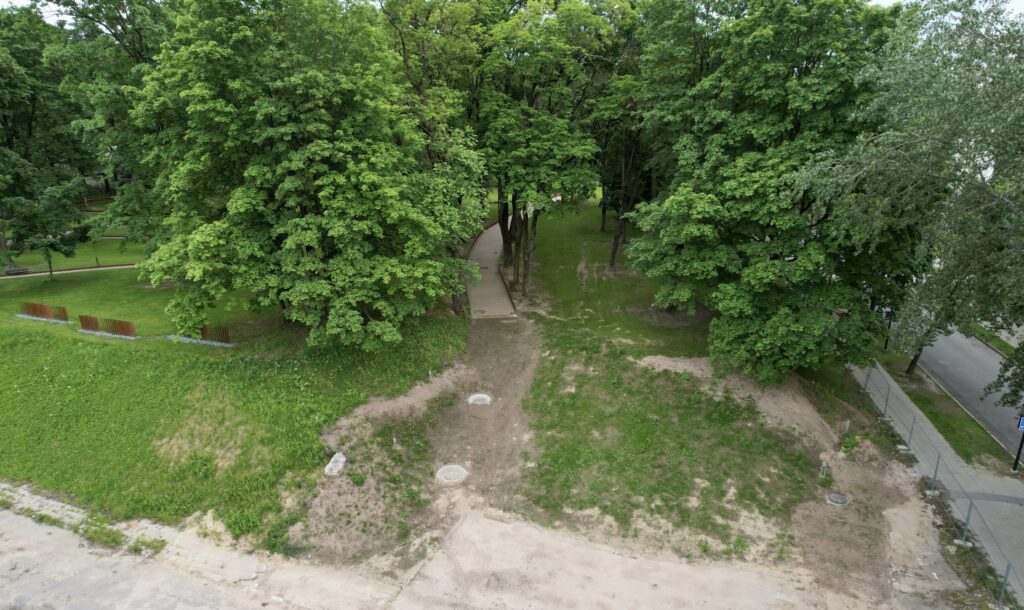 Liuteronų sodas (V. Mykolaičio - Putino g.) - Park - ehituse fotod