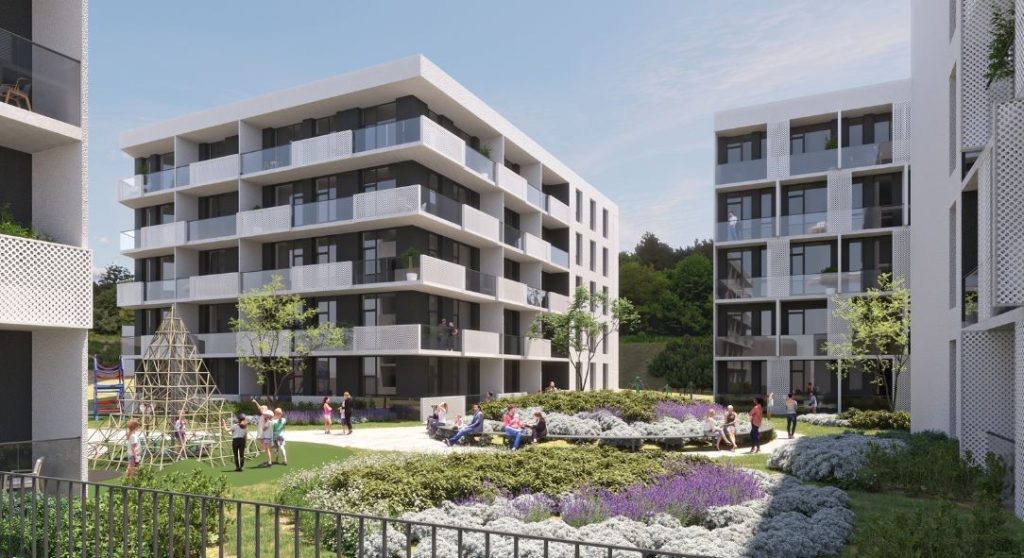 U128 (Ukmergės g. 128) - Daugiabutis - vizualizacija