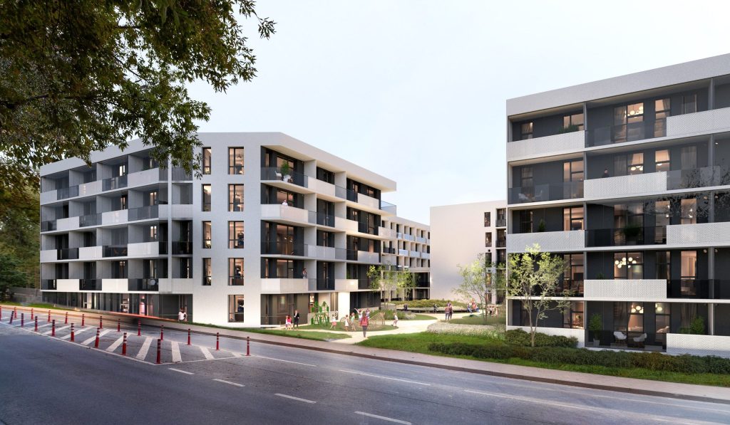 U128 (Ukmergės g. 128) - Daugiabutis - vizualizacija