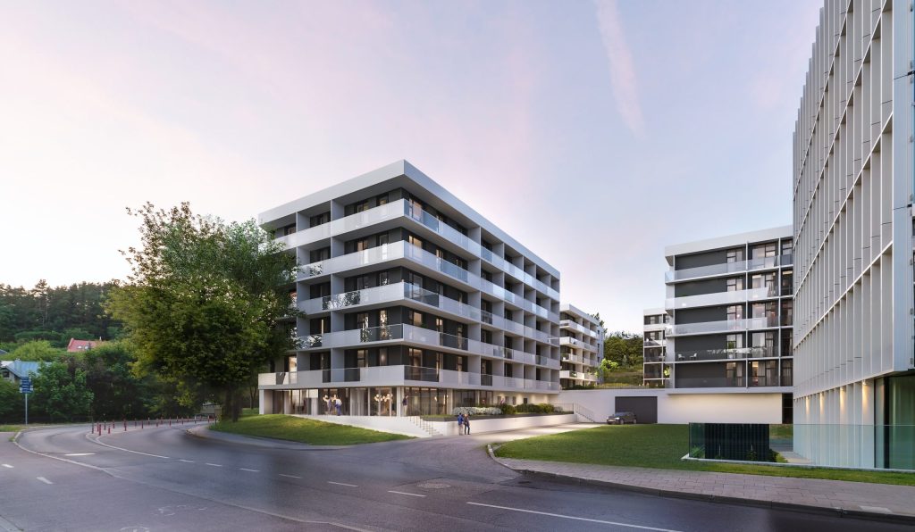 U128 (Ukmergės g. 128) - Daugiabutis - vizualizacija