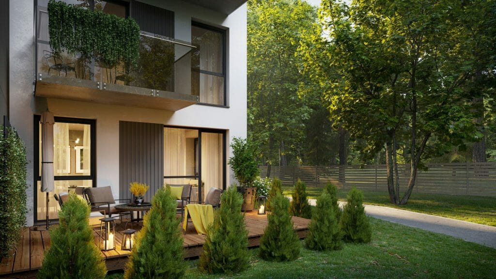 Bajorų lajos 1 etapas (Bajorų kel. 29) - Daugiabutis - vizualizacija