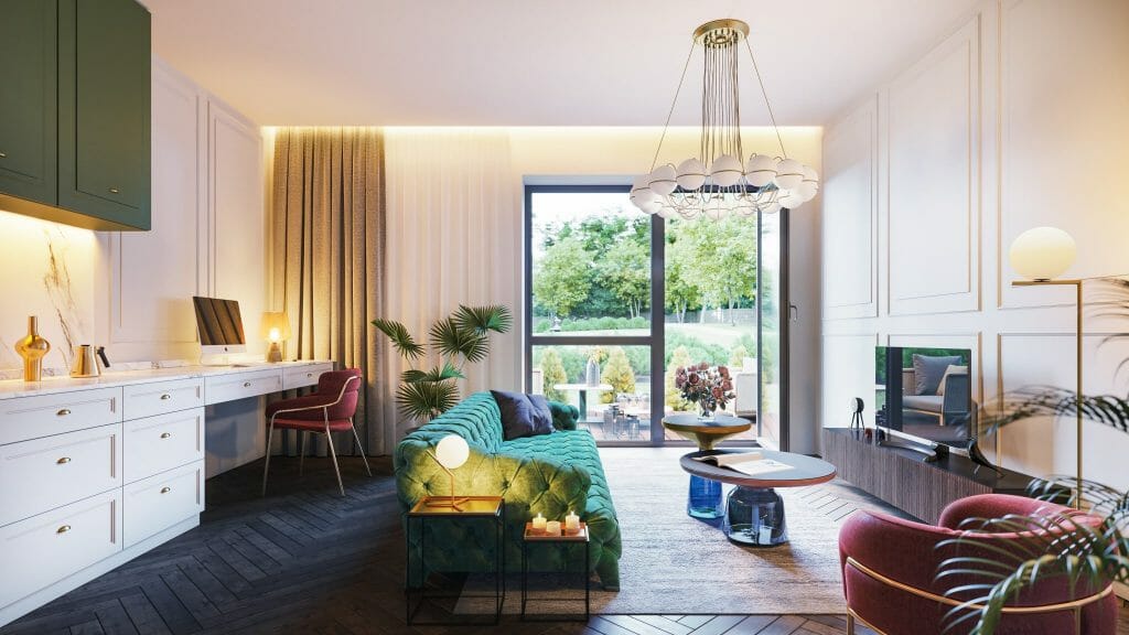 Bajorų lajos 1 etapas (Bajorų kel. 29) - Daugiabutis - vizualizacija