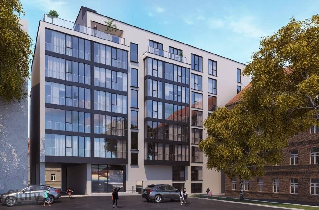 Čiurlionio 3 (M. K. Čiurlionio g. 3) - Daugiabutis - vizualizacija