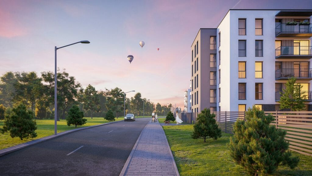 Grigalaukio dominija 4 etapas (Budiniškių g. 9) - Multi apartment - visualization